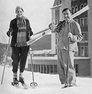 Mollisons: The Mollisons at St. Moritz, 1933 (Amy Johnson)