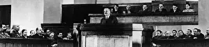 Pervukhin: Molotov during the sixth session of the Supreme Soviet, 1940