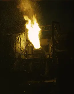 Youngstown: Molten iron is blown in an Eastern Bessemer ?