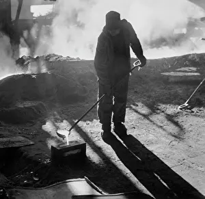 Ostrava: Molten steel