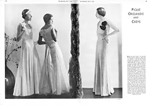 Falaise: Molyneux/Chanel models
