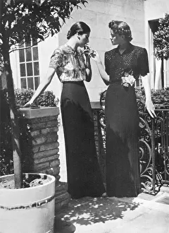 Smokers: Molyneux evening wear