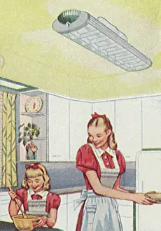 Batter: Mom and Child in Kitchen