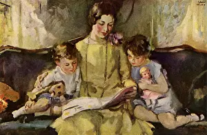 Picturebook: Mom Reads to Children
