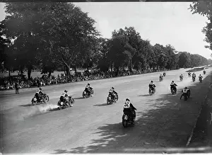 Adac: A moment from the motorcycle races