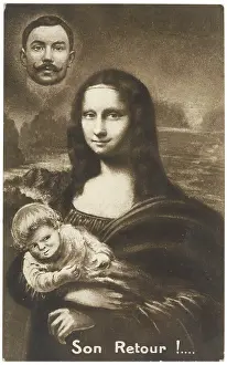 Vandalism: MONA LISA BACK WITH BABY