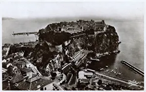 Monolith: Monaco - Cote d'Azur - The Rock of Monaco