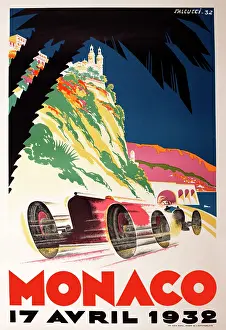 Motorsport: Monaco Grand Prix Poster - 1932