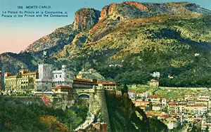 Condamine: Monaco - Monte Carlo - The Prince's Palace and the Condamine