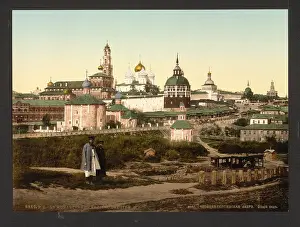 Lavra: The monastary, Troizko Sergiewo, (i.e. Troitse-Sergieva Lav