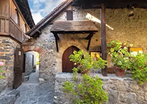 Marathasa: Monastery of Agios Ioannis Lampadistis, Cyprus