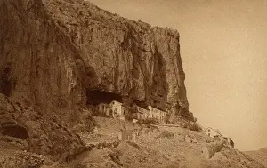 Kidron: A Monastery amid the rocks - Kidron (Qidron) Valley
