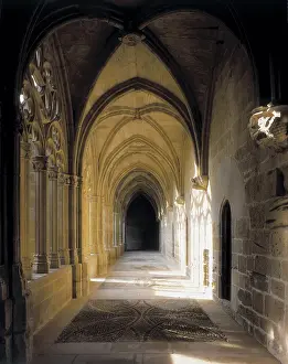 Oliva: Monastery of La Oliva. SPAIN. Carcastillo. Monastery