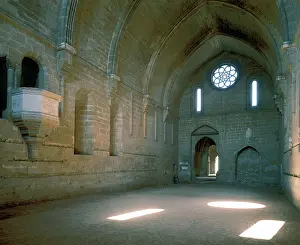 Monastery of Our Lady of Rueda. Refectory. Sastago. Spain