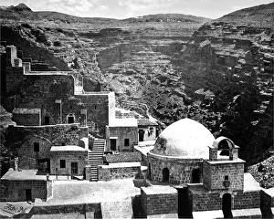 Kidron: Monastery of Mar Saba, Holy Land