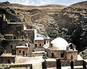 Kidron: Monastery of Mar Saba, Holy Land
