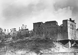 Cassino: The monastery of Monte Cassino, 1944