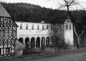 Thuringian: Monastery ruins in Paulinzella, 1938