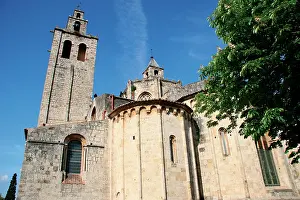 Christianism: Monastery of Saint Cugat. Catalonia. Spain