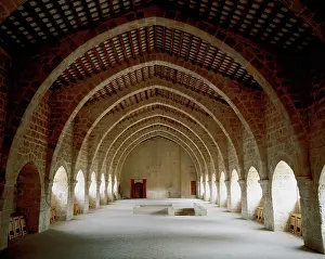 Cistercian: Monastery of Santes Creus. Dormitory