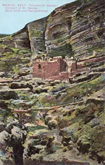 Prat: Monastery of St. George, Wadi Qelt, West Bank, Palestine