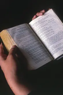 Colin Horsman: Monastic life - nun holding a prayer book
