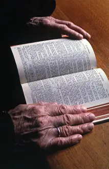 Scriptures: Monastic life - nun reading a Bible
