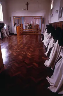 Colin Horsman: Monastic life - nuns taking part in daily service