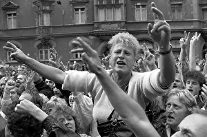 Statt: Monday demonstration in Leipzig, September 4th 1989