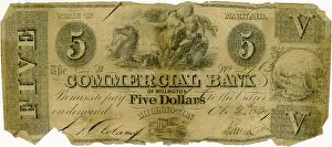 Millington: money - currency - five dollars