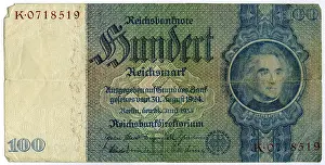 Numismatics: money / finance, banknotes, Germany, 100 Reichsmark