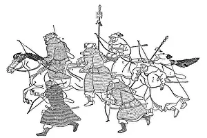 Mongols: Mongol Invasions in Japan 1274 - 1281, attacking Mongolian w
