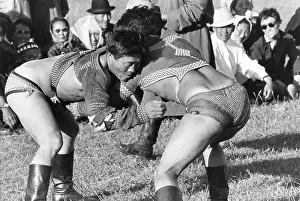 Clinch: Mongol wrestlers at Chujirt, western Mongolia