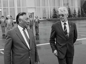 Parting: Mongolian Delegation Visiting Soviet Union