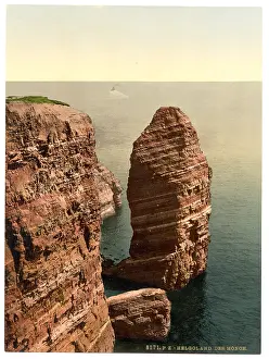 Helgoland: The Monk from above, Helgoland, Germany The Monk from above