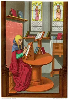 Copying: MONK COPYING A MS