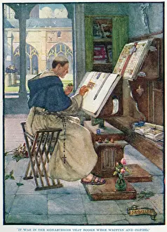 Copyist: Monk copyist