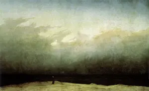 Seascapes: The Monk by the Sea, by Caspar David Friedrich