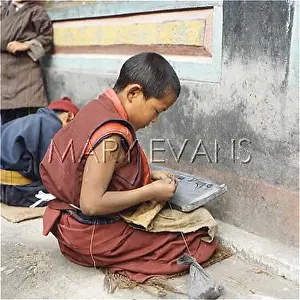 Sikkim: MONK WRITING INDIA 1989