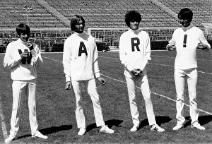 Nesmith: The Monkees spelling out WAR! for their latest film