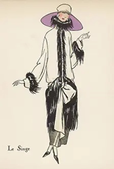 Pouched: MONKEY FUR COAT 1922
