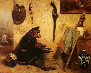 Apes: The Monkey Painter