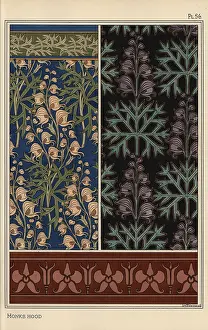 Grassets: Monks hood in art nouveau patterns