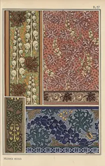 Grassets: Monks hood in art nouveau patterns