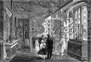 Soane: The Monk's Parlour, Sir John Soane's Museum, London 1864