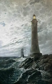 Headlamp: MONLEON Y TORRES, Rafael (1835-1900). Lighthouse