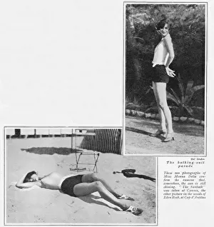 Dantibes: Monna Delta enjoying the Riviera at Cannes and