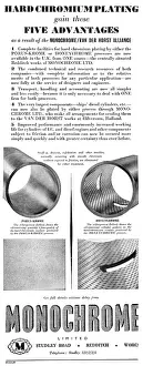 Chromium: Monochrome Electrroplating - Chromium Plating