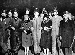 Undergraduates: Monocled Glasgow University Undergraduates, 1926