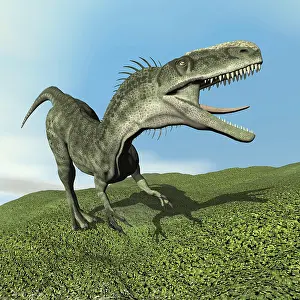 Monolophosaurus: Monolophosaurus dinosaur